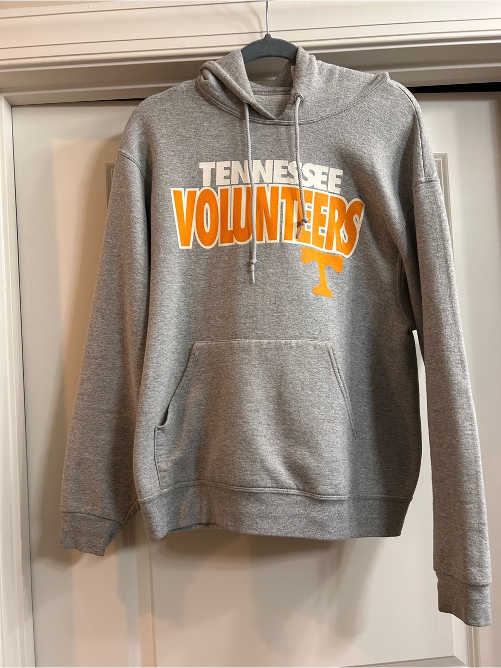 Tennessee Volunteers Gray Hooded Sweatshirt Medium